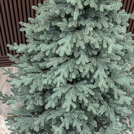 Brad artificial Christmas Deluxe, Viena Select argintiu, integral 3D, 230cm [1]