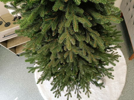 Brad artificial Christmas Deluxe, Viena Slim, 2D+3D, 180cm [6]