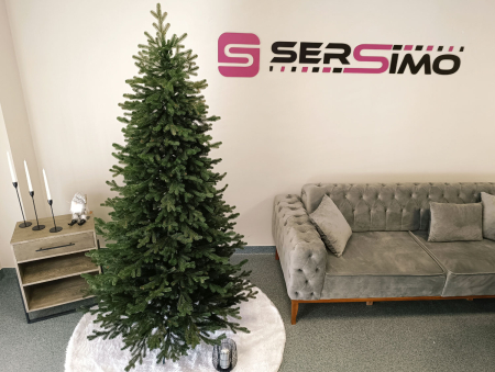Brad artificial Christmas Deluxe by Sersimo, Viena Slim, 2D+3D, 210cm [3]