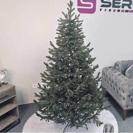 Decoratiuni si articole casa - Brad artificial Christmas Deluxe by Sersimo, Viena verde, 3D, 180cm