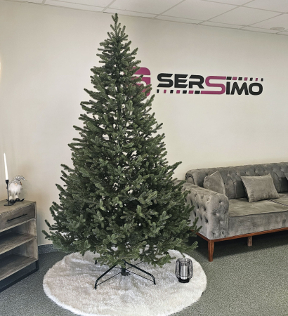 Brad artificial Christmas Deluxe by Sersimo, Viena verde, 3D, 230cm [10]