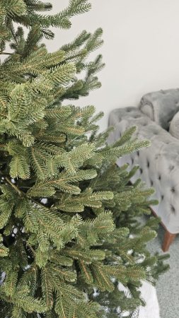 Brad artificial Christmas Deluxe by Sersimo, Viena verde, 3D, 250cm [3]