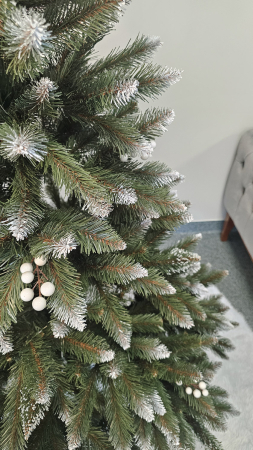 Brad artificial Christmas Deluxe, WhiteBerry, 2D, 180cm [6]