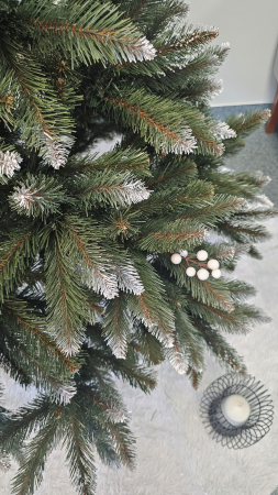 Brad artificial Christmas Deluxe, WhiteBerry, 2D, 180cm [5]