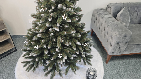 Brad artificial Christmas Deluxe, WhiteBerry, 2D, 180cm [4]
