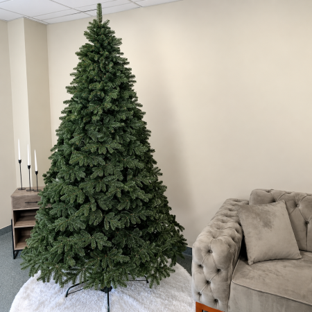 Brazi artificiali - Brad artificial Christmas Deluxe, Canada verde, 3D, 250cm