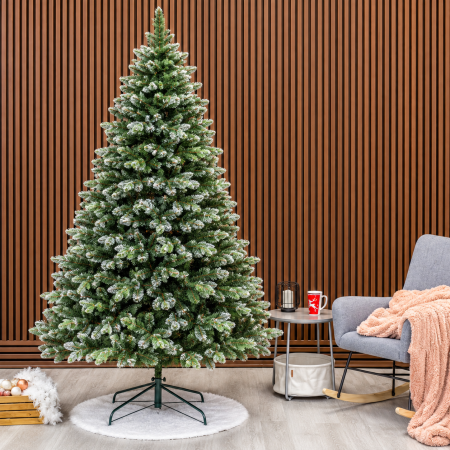 Brazi artificiali - Brad artificial Christmas Deluxe, Diamant, 2D+3D, 250cm
