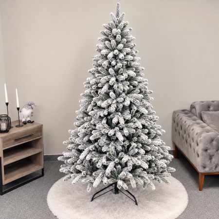 Brazi artificiali - Brad artificial Christmas Deluxe, Global nins, mix 2D+3D, 180cm