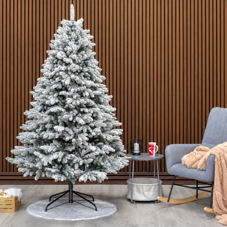 Brad artificial Christmas Deluxe, Laponia Select nins, integral 3D, 210cm [30]