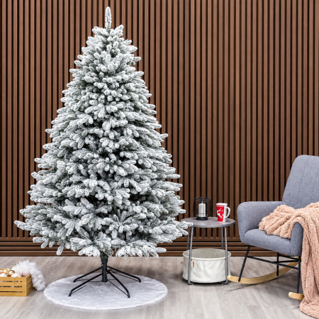 Brazi artificiali - Brad artificial Christmas Deluxe, Laponia Select nins, integral 3D, 250cm