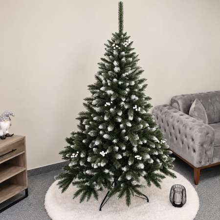 Brazi artificiali - Brad artificial Christmas Deluxe, WhiteBerry, 2D, 180cm