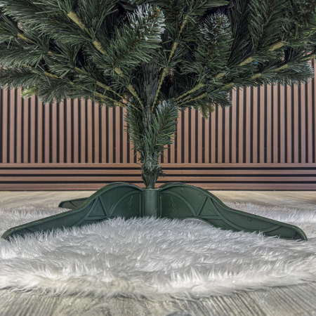 Brad artificial, Alexima Elite, verde nins cu merisoare, mix 2D+3D, 230 cm [3]