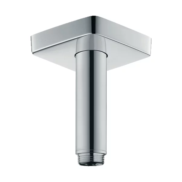 Pare, furtunuri si accesorii - Brat de dus crom Hansgrohe E 100 mm cu montare pe tavan