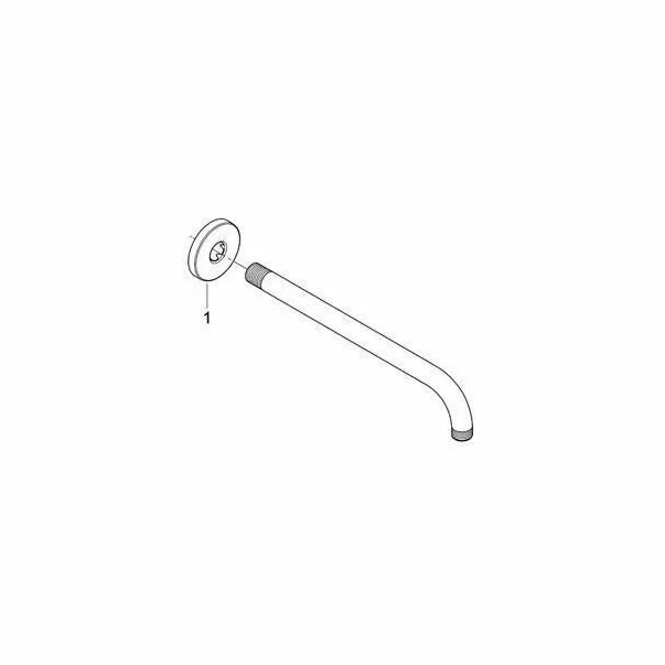 Brat de dus Grohe Rainshower 286 mm [2]