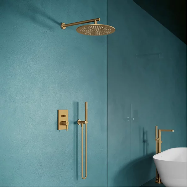 Brat de dus Villeroy&Boch Universal 40 cm profil round auriu periat [2]