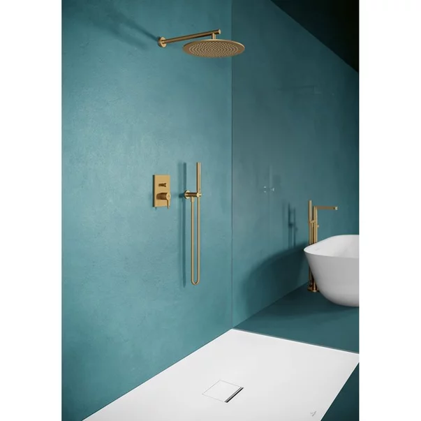 Brat de dus Villeroy&Boch Universal 40 cm profil round auriu periat [7]