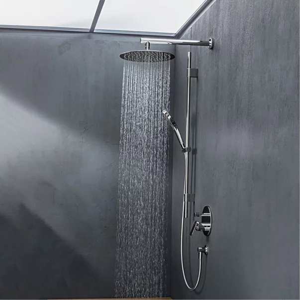 Brat de dus Villeroy&Boch Universal 40 cm profil round crom lucios [1]