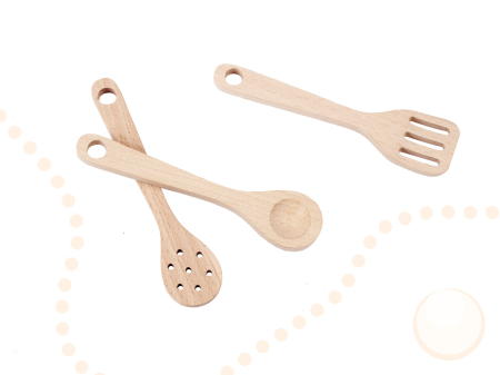 Bucatarie din lemn pentru copii 100x68x29 cm, cu accesorii si efecte luminoase, stil retro, MDF si plastic, boho, crem [4]