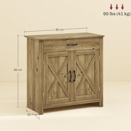  Bufet Bucatarie - Stil Country, Spatiu Depozitare Rustic [2]