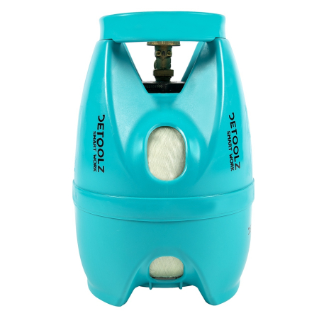 Plite & Aragazuri - Butelie Gaz Camping Reincarcabila 2Kg/5L Detoolz DZ-CB103