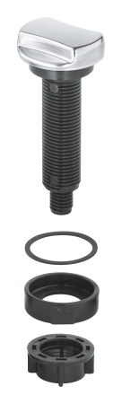 Baie - Buton evacuare automata Grohe 42587SD0, pentru chiuvete bucatarie, compatibil K400, ABS, crom
