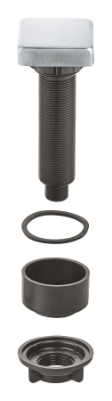 Baie - Buton evacuare chiuveta bucatarie Grohe 42574SD0, plastic, crom