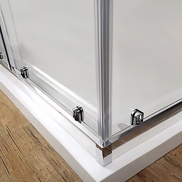 Cabina de dus patrata Roth Sundis cu usi glisante 90x90 cm crom-transparent [3]