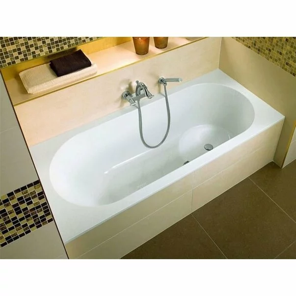 Cada dreptunghiulara compozit Villeroy&Boch Oberon 180x80 cm Quaryl [2]