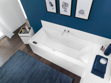 Baie - Cada dreptunghiulara compozit Villeroy&Boch Squaro Edge12 170x75 cm Quaryl