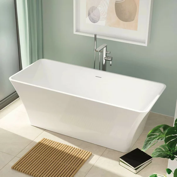Cazi baie - Cada freestanding alb Duravit DuraToro 170x75 cm