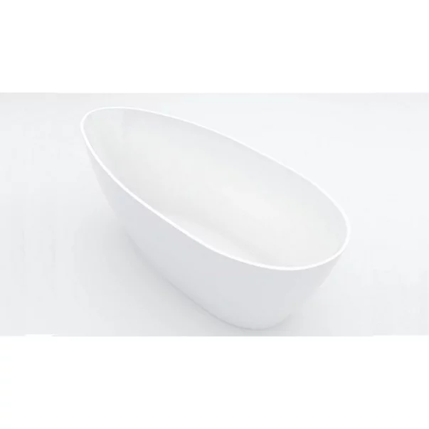 Cada freestanding Besco Goya 170x72 cm alb lucios [4]