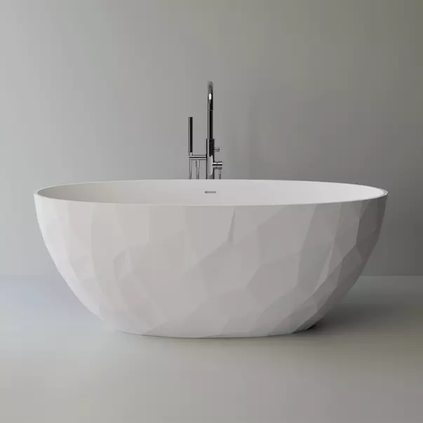 Cazi baie - Cada freestanding din compozit Marmite Aruba 167x83 cm