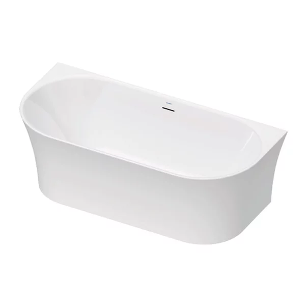 Cada freestanding Duravit DuraSenja 150x75 cm finisaj alb lipita de perete, BTW [4]