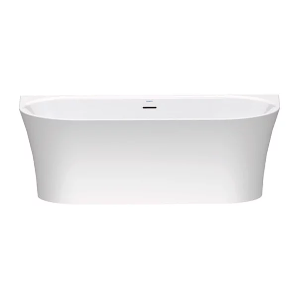 Cazi baie - Cada freestanding Duravit DuraSenja 150x75 cm finisaj alb lipita de perete, BTW