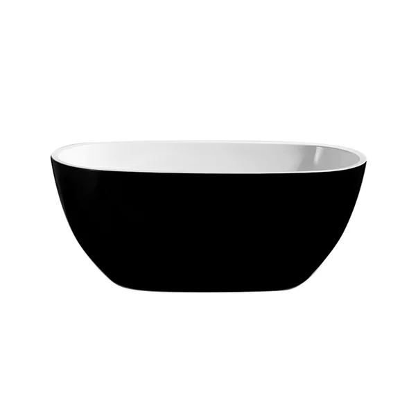 Cazi baie - Cada freestanding Florida Aura Black 170x75 cm