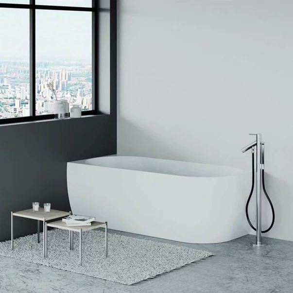 Cada freestanding Florida Balu Slim 165x80 cm stanga [3]