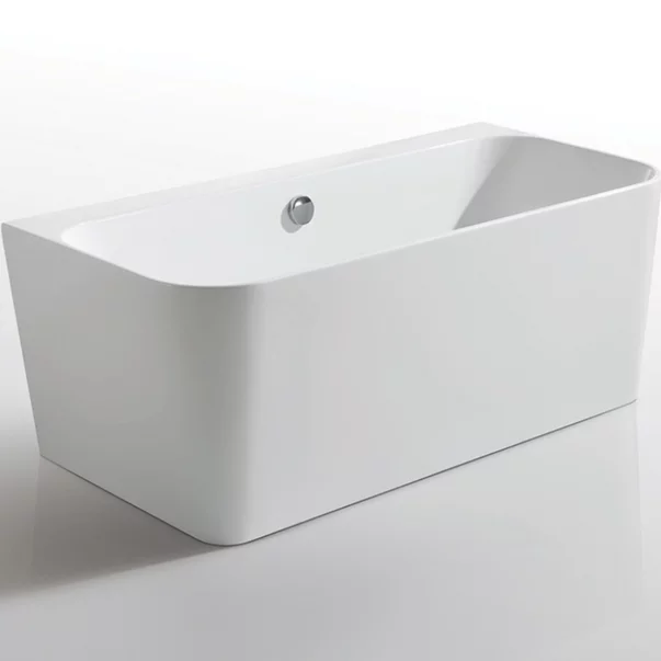 Cazi baie - Cada freestanding Kreiner Maggie 160x75 cm finisaj alb lipita de perete, BTW