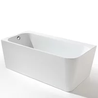 Cada freestanding Kreiner Maggie 160x75 cm finisaj alb lipita de perete, BTW [6]