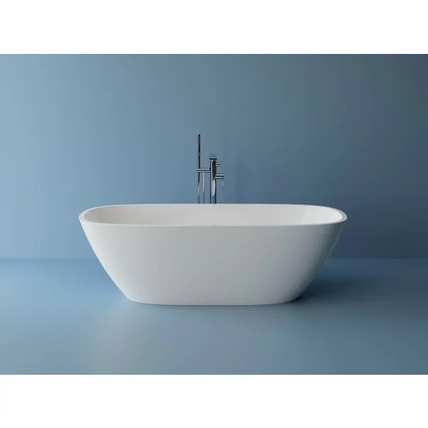 Cazi baie - Cada freestanding Marmite Arona 160x78 cm alb fara preaplin