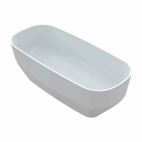 Baie - Cada freestanding Vayer Serpens 2 alb 165x75 cm