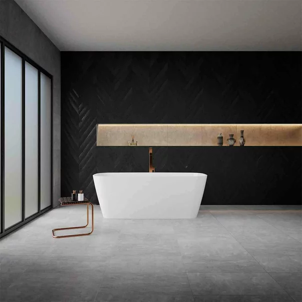 Cada freestanding Vayer Volans alb 151x72 cm fara preaplin [4]