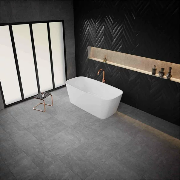 Cada freestanding Vayer Volans alb 151x72 cm fara preaplin [3]