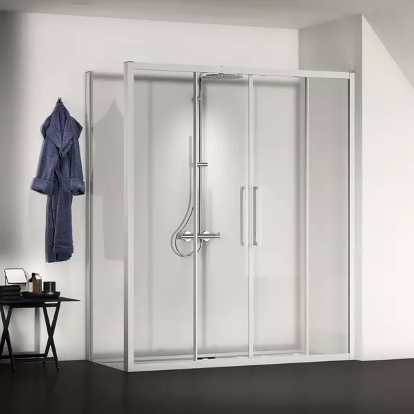 Cadita de dus dreptunghiulara Ideal Standard i.life Ultra Flat S alb pur 170x90 cm [3]