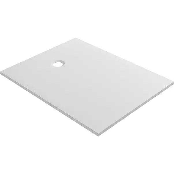 Cadita de dus dreptunghiulara Marmite Burgos 120x90 cm alb mat [1]