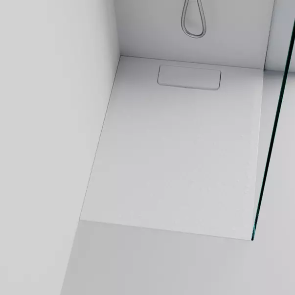 Cadite pentru dus - Cadita de dus Marmite Bilbao 90x70 cm alb mat