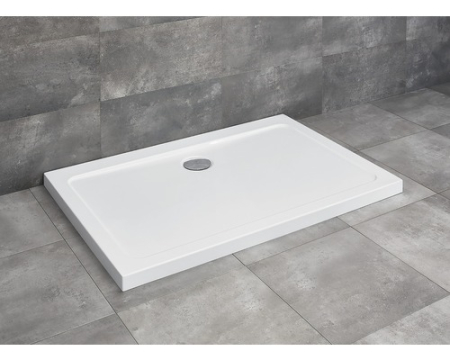 Baie - Cadita dus dreptunghiulara Radaway Doros D 120x90 cm acril alb