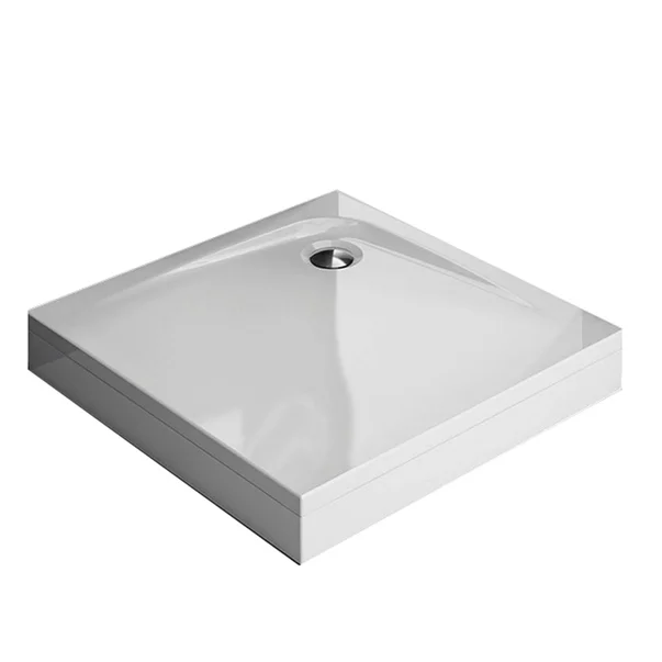 Baie - Cadita pentru dus Kolpasan Evelin Q cu masca si picioare incluse 90x90 cm