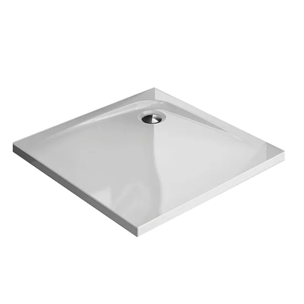 Baie - Cadita pentru dus patrata pentru inzidire Kolpasan Evelin 90x90 cm