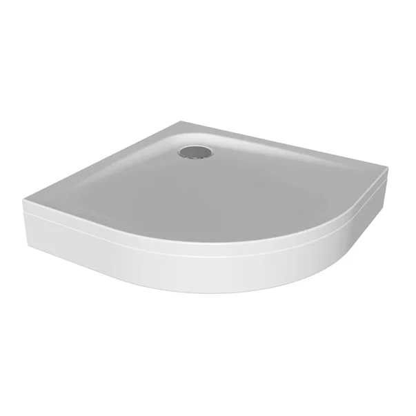 Baie - Cadita pentru dus semirotunda Kolpasan Evelin R cu masca 90x90 cm