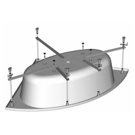 Accesorii cada - Cadru de rigidizare pentru cazile de colt, Kolpasan, 120 - 150 cm